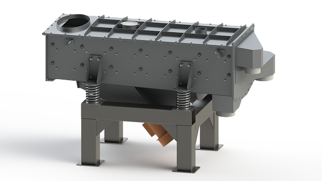 Инерционный грохот тяжелого типа ТТС-SHI-2-300